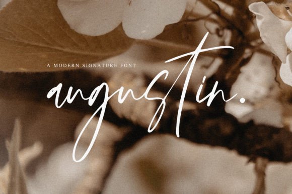 Augustin Script Font for Scroll-Stopping Visuals
