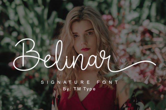 Belinar: A Script Font That Elevates Branding with Class and Style