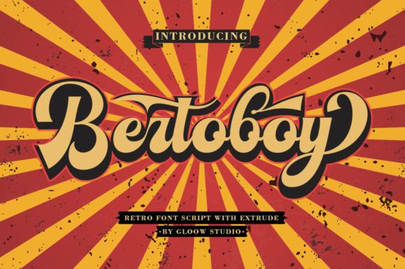 Bertoboy: A Standout Retro Script Handwritten Font