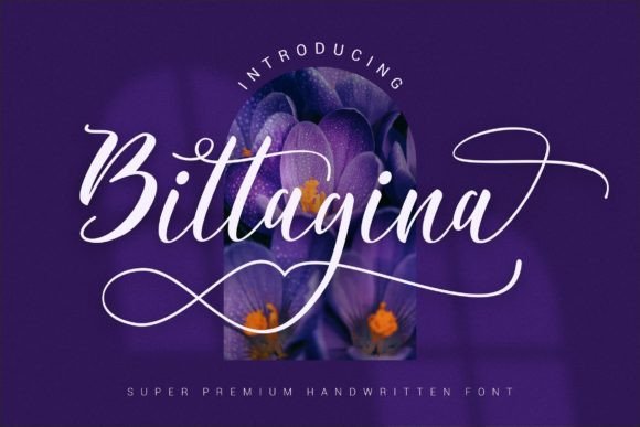 Bittagina Font for Elegant Branding and Social Media