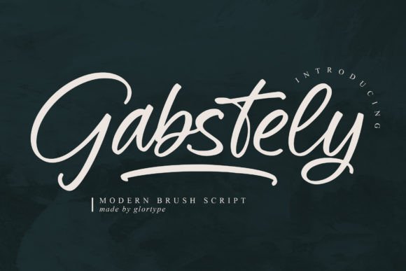 Boost Your Brand with Gabstely: A Modern Handwritten Font for Small Businesses
