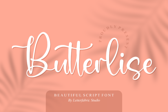 Butterlise – A Script Font for Timeless Editorial Design
