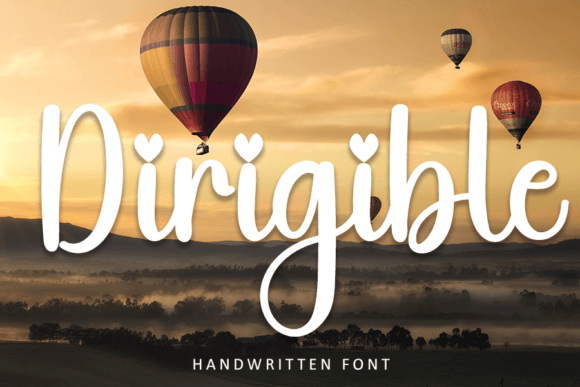 Dirigible: A Refined Script Font for Editorial Design