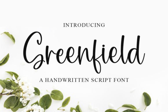 Greenfield: A Script Font for Sophisticated Branding and Campaign Design
