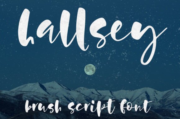 Hallsey: A Script Font That Elevates Your Brand’s Visual Identity
