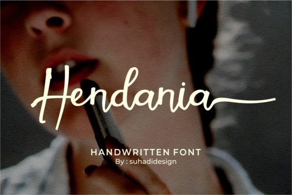 Hendania Script Font for Elegant Branding