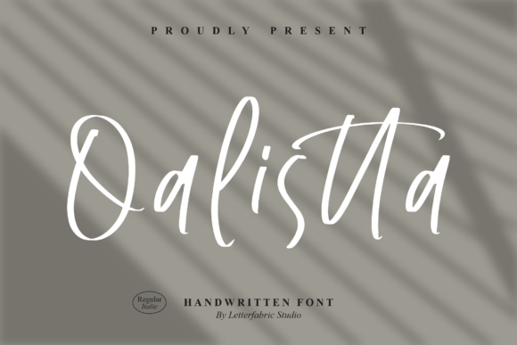 Qalistta: A Beautiful Script Handwritten Font for Designers