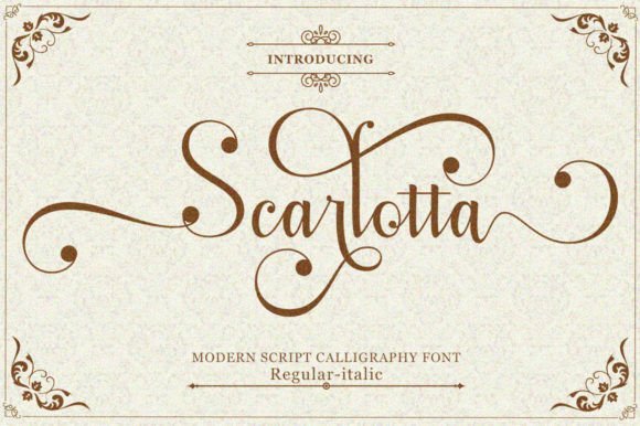 Scarlotta: The Script Font That Elevates Your Campaigns