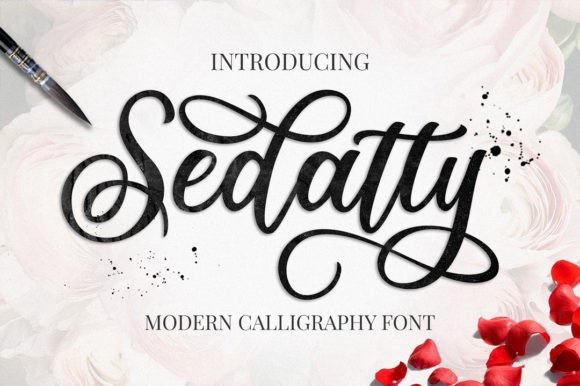 Sedatty: A Script Font with Class and Modern Flair