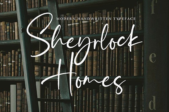 Sheyrlock Homes: A Modern Script Font for Real Branding