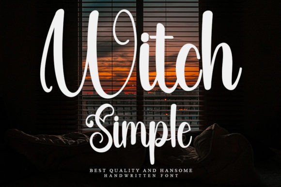 Simple Witch: A Script Font for Modern Web Design