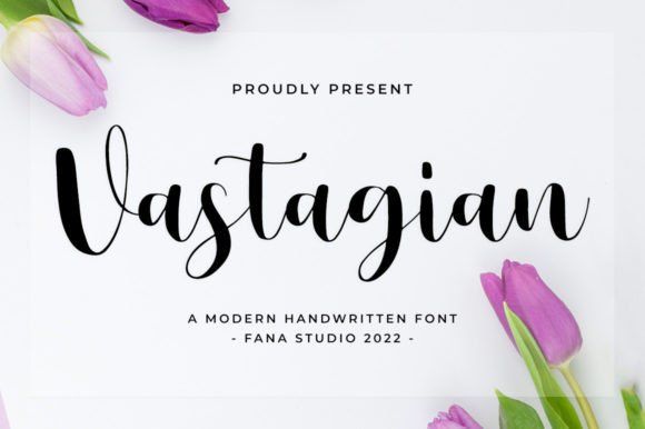 Vastagian Script Font for Elegant Handmade Design