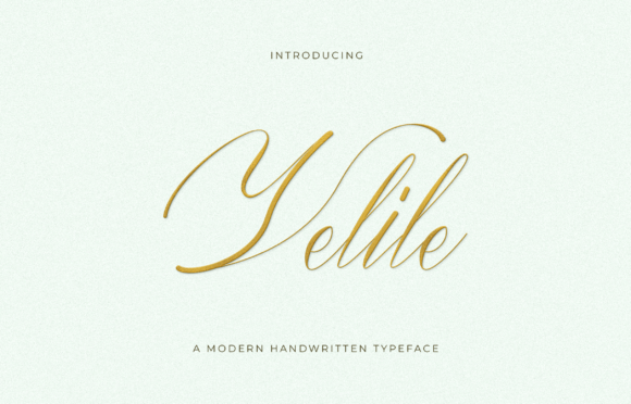 Velile: A Romantic Script Font for Designers