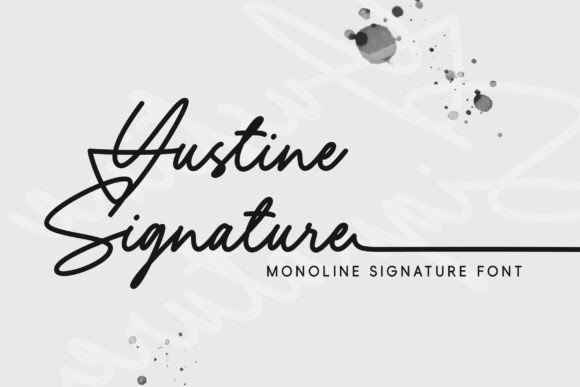 Yustine Signature Font for Clear, Confident Campaign Messaging